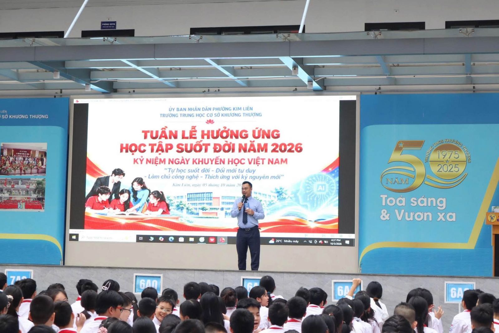 Tiếp nối Tuần lễ học tập suốt đời – Học sinh khối 6, 7 cùng học, cùng trải nghiệm!