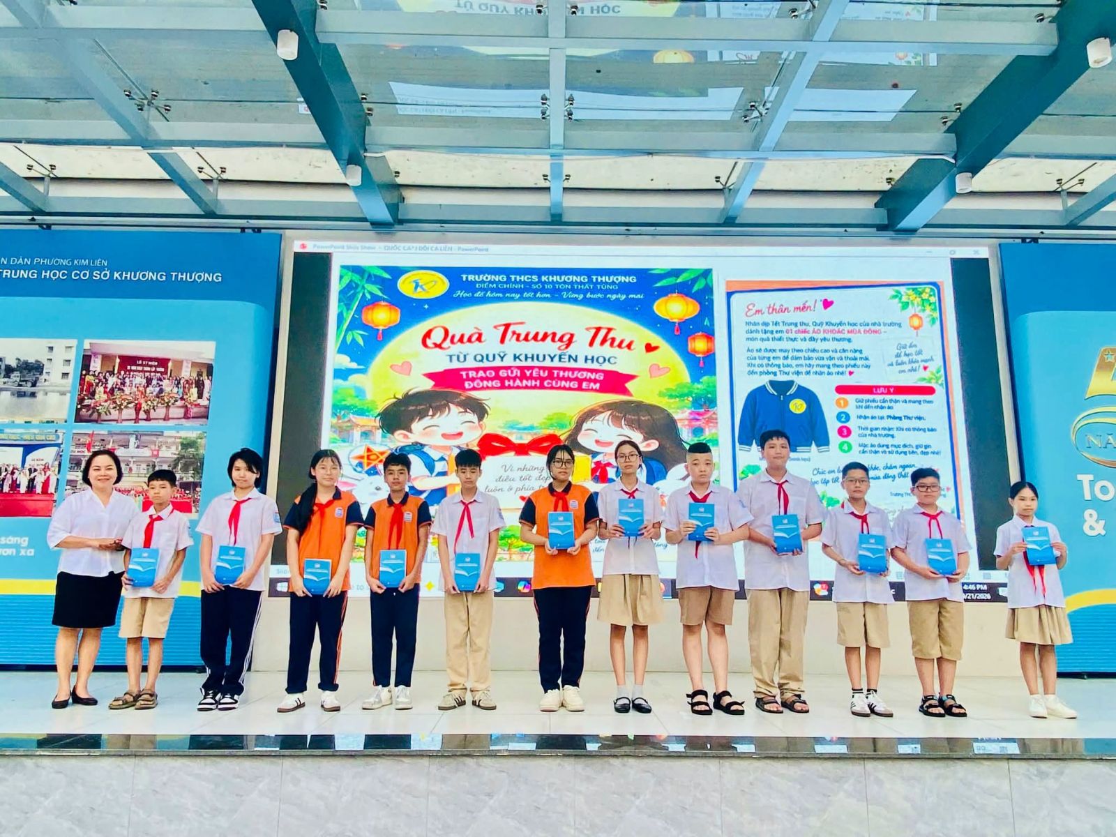 Trung thu ấm áp - Gửi trao yêu thương đến học sinh Khương Thượng