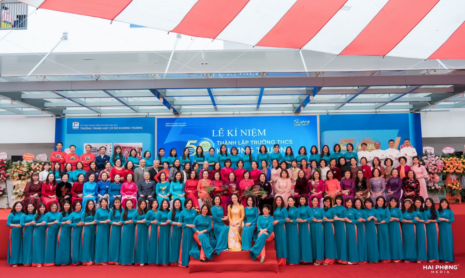 THCS Khương Thượng – Rạng rỡ trong lễ kỷ niệm 50 năm thành lập trường