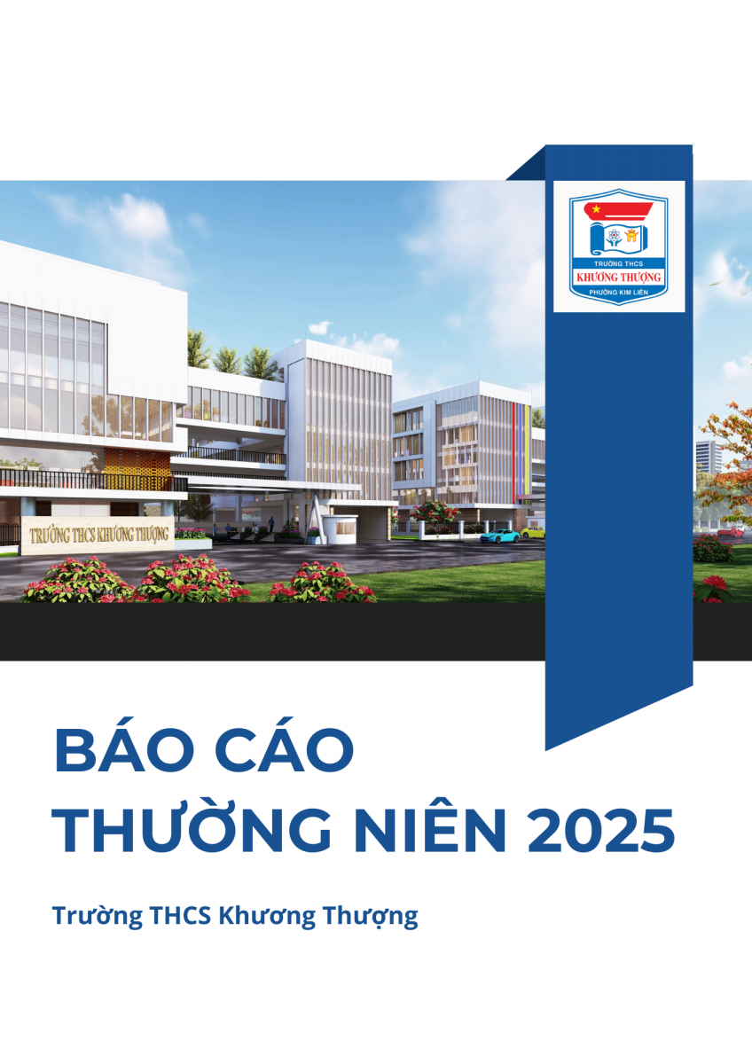 Báo cáo thường niên năm 2025 của trường THCS Khương Thượng