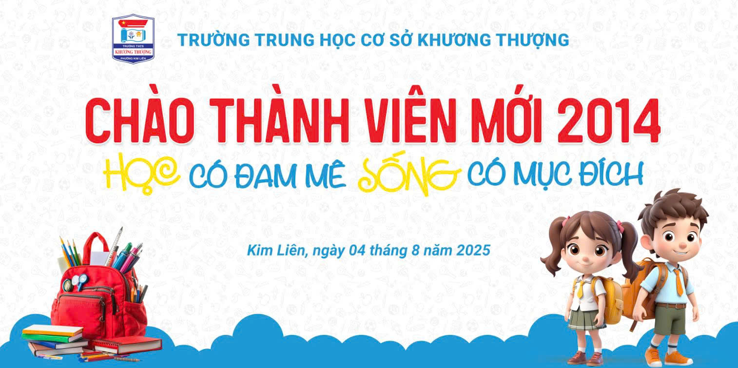 CHÀO THÀNH VIÊN MỚI K50